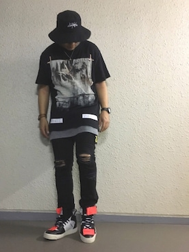 「CORBO（コルボ）のアイテム」を使った、hiroxさん（メンズ・170cm）の春コーディネート