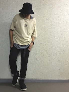 hiroxさん（メンズ・170cm）の夏コーディネート