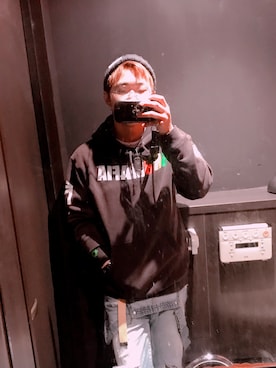 「LUON（ルオン）のアイテム」を使った、昆布だし。さん（メンズ・166cm）の秋コーディネート