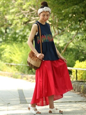 こがっちさん(レディース・163cm)の夏コーディネート