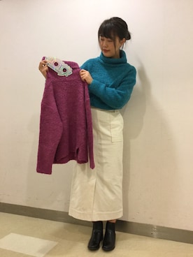 「お正月」｜★りっつー【ヨドバシ吉祥寺店】さん（レディース・166cm）の冬コーディネート