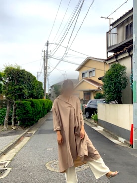 「SANGOU（サンゴウ）のアイテム」を使った、相互フォローさん（レディース・163cm）の春コーディネート