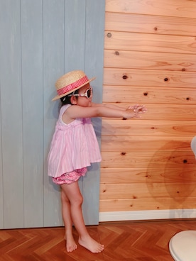 「fafa（フェフェ）のアイテム」を使った、niconattuさん（キッズ・110cm）の夏コーディネート