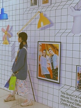 「MONKI」｜雪球二世さん（レディース・161cm）の冬コーディネート