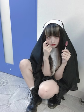 「halloween」｜「アイテム（ブーツ）」を使った、亜美さん（レディース・163cm）の秋コーディネート