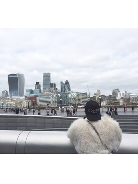 「BRIAN  LICHTENBERG（ブライアンリッテンバーグ）のアイテム」を使った、Abby Love さん（レディース・165cm）の冬コーディネート