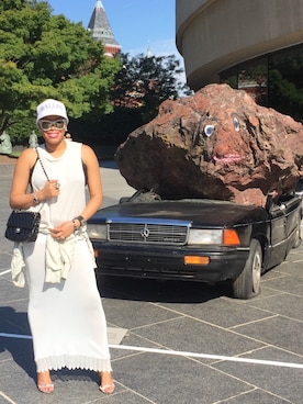 「BRIAN  LICHTENBERG（ブライアンリッテンバーグ）のアイテム」を使った、Abby Love さん（レディース・165cm）の春コーディネート