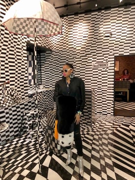 「plaid」｜「アイテム（ブーツ）」を使った、Abby Love さん（レディース・165cm）の冬コーディネート