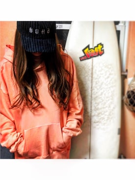 「BAGARCH（バガーチ）のアイテム」を使った、riiiiiさん（レディース・163cm）の冬コーディネート