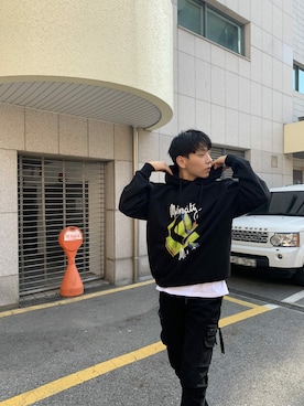 「metrocity」｜haruna258さん（メンズ・180cm）の夏コーディネート