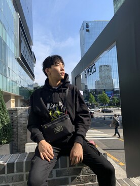 「metrocity」｜haruna258さん（メンズ・180cm）の夏コーディネート