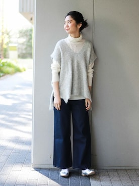 tsugumiさん(レディース・160cm)の冬コーディネート