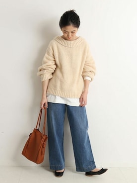 tsugumiさん（レディース・160cm）の冬コーディネート