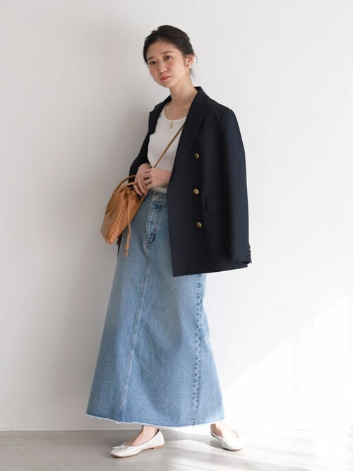 LE DENIM×MARITAS デニムマーメイドスカート サイズ38 LE DENIM×MARITAS デニムマーメイドスカート サイズ38