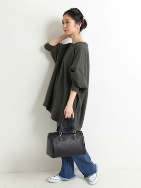 tsugumiさん(レディース・160cm)の冬コーディネート