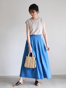 tsugumiさん(レディース・160cm)の夏コーディネート