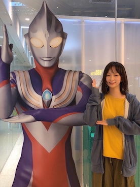 「日系极简」｜「アイテム（アンダーウェア）」を使った、无限非概率驱动器さん（レディース・164cm）の秋コーディネート