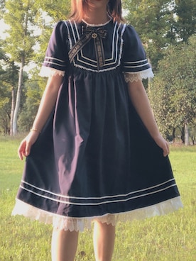 「BABY, THE STARS SHINE BRIGHT」｜「アイテム（スカート）」を使った、无限非概率驱动器さん（レディース・164cm）の秋コーディネート