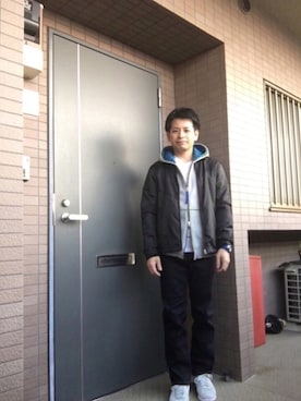 「hiromichi BY HIROMICHI NAKANO（ヒロミチ バイ ヒロミチナカノ）のアイテム（トップス）」を使った、ノーリンさん（メンズ・165cm）の春コーディネート