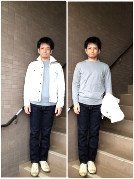 ノーリンさん（メンズ・165cm）の春コーディネート