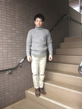 ノーリンさん（メンズ・165cm）の秋コーディネート