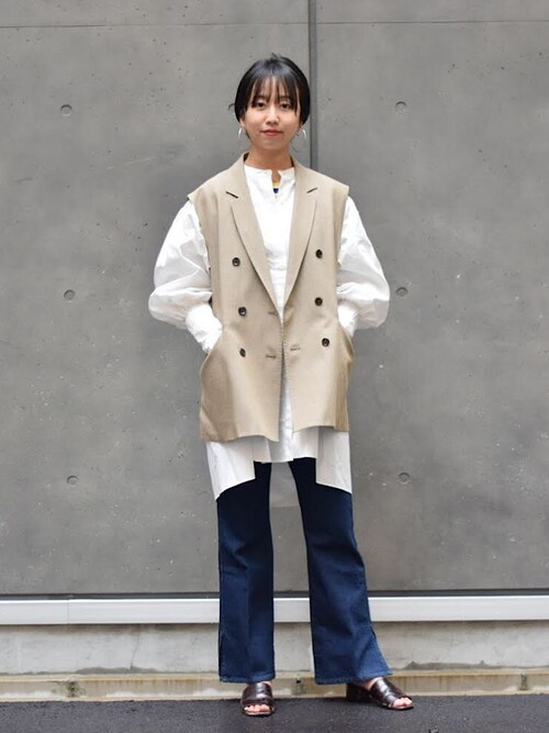 山田 Ships グランフロント大阪店 Shipsのシャツ ブラウスを使ったコーディネート Wear
