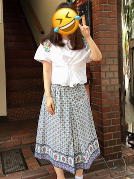 「レベッカブティック」｜nanaさん（レディース・155cm）の夏コーディネート