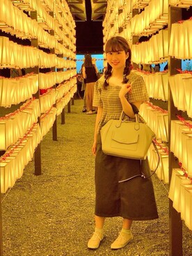 nanaさん（レディース・155cm）の夏コーディネート