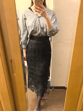 nanaさん（レディース・155cm）の春コーディネート