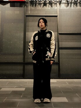 「橫須賀」｜Kim さん（レディース・160cm）の冬コーディネート