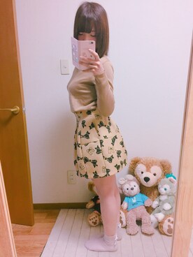 ୨୧ᴺᴬᴿᵁ୨୧ *。さん（レディース・153cm）の春コーディネート