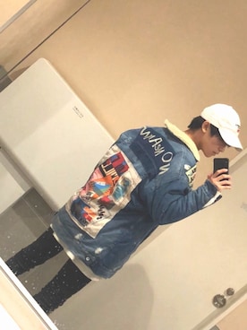 「unrelaxing（アンリラクシング）のアイテム（スウェット）」を使った、ゆうたさん（メンズ・172cm）の冬コーディネート