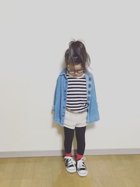 a o さん（キッズ・100cm）の春コーディネート