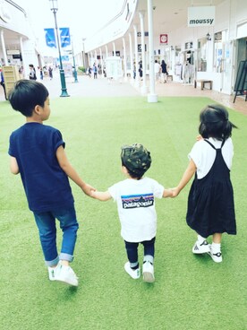 a o さん（キッズ・100cm）の夏コーディネート