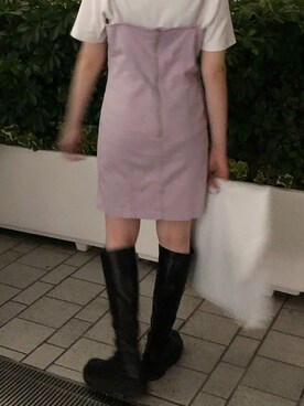 「ラブアンドピース2020」｜「アイテム（ブーツ）」を使った、girl25さん（レディース・158cm）の秋コーディネート