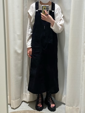 「RAGEBLUE（レイジブルー）のアイテム（ワンピース/ドレス）」を使った、girl25さん（レディース・160cm）の春コーディネート