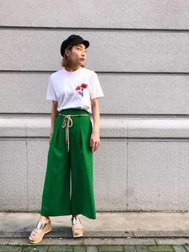 「19ss」｜HARUKAさん（レディース・159cm）の春コーディネート