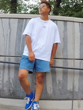 「SOPHNET.（ソフネット）のアイテム」を使った、B.akinoriさん（メンズ・183cm）の夏コーディネート
