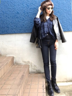 shino◡̈*❤︎さん（レディース・154cm）の秋コーディネート