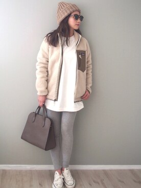 shino◡̈*❤︎さん（レディース・154cm）の冬コーディネート