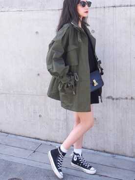 shino◡̈*❤︎さん（レディース・154cm）の冬コーディネート