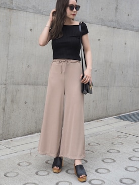 shino◡̈*❤︎さん(レディース・154cm)の春コーディネート
