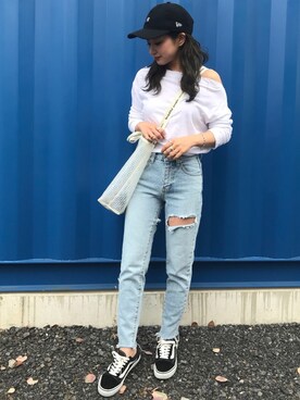 shino◡̈*❤︎さん(レディース・154cm)の春コーディネート