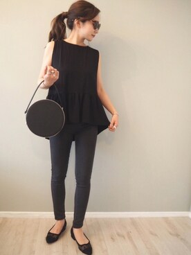 shino◡̈*❤︎さん（レディース・154cm）の夏コーディネート