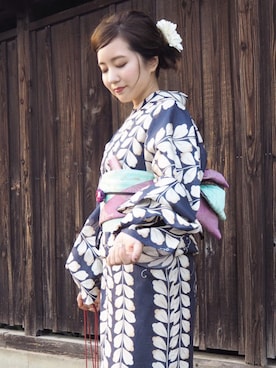 shino◡̈*❤︎さん（レディース・154cm）の夏コーディネート