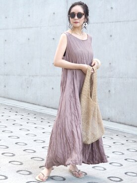 shino◡̈*❤︎さん（レディース・154cm）の夏コーディネート