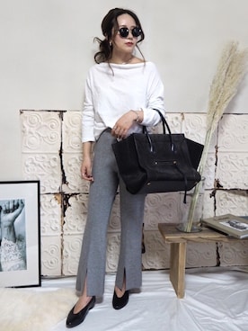 「UNITED ARROWS（ユナイテッドアローズ）のアイテム（チョーカー）」を使った、shino◡̈*❤︎さん（レディース・154cm）の夏コーディネート