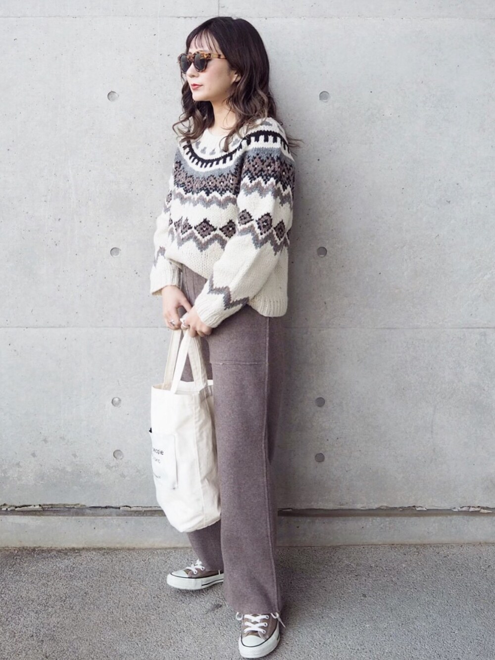 SLOBE IENA フェアアイルニット SLOBE IENA（スローブイエナ）の「ハンドフェアアイルニット
