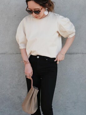 shino◡̈*❤︎さん（レディース・154cm）の春コーディネート