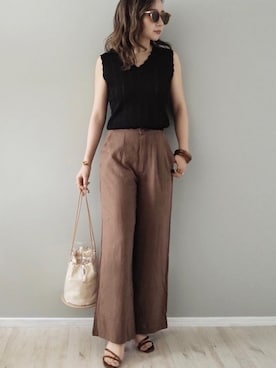 shino◡̈*❤︎さん（レディース・155cm）の夏コーディネート